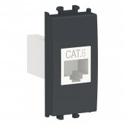 Priza, date, RJ45, cat6, UTP, 1M, negru, Schneider, Easy, Styl, LMR6233003 Priza, date, RJ45, cat6, UTP, 1M, negru, Schneider, Easy, Styl, LMR6233003