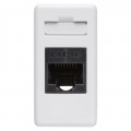 Priza, date, Rj45, Cat.5E, Utp, Alb, Gewiss, System, GW20271 Priza, date, Rj45, Cat.5E, Utp, Alb, Gewiss, System, GW20271