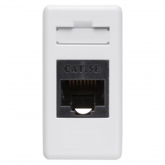Priza, date, Rj45, Cat.5E, Utp, Alb, Gewiss, System, GW20271 - imaginea produsului GW20271 din categoria Gewiss System