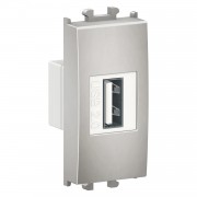 Priza, date, USB, 1M, argintiu, Schneider, Easy, Styl, LMR9810004 Priza, date, USB, 1M, argintiu, Schneider, Easy, Styl, LMR9810004