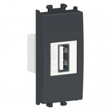 Priza, date, USB, 1M, negru, Schneider, Easy, Styl, LMR9810003 Priza, date, USB, 1M, negru, Schneider, Easy, Styl, LMR9810003