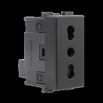 Priza, Italia, 1M, 16A, Antracit, Elmark, Lecce, 27007 - Vezi Detalii Complete Priza, Italia, 1M, 16A, Antracit, Elmark, Lecce, 27007 - imaginea produsului 27007 din categoria Elmark Lecce
