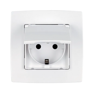 Priza, schuko, Alb, Elmark, City, 190211D - Vezi Detalii Complete Priza, schuko, Alb, Elmark, City, 190211D - imaginea produsului 190211D din categoria Elmark City