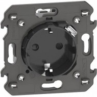 Priza, schuko, Modulara, +, USB, Tip, C, 15A, Neagra, Bticino, Living, Now, KG4141USB