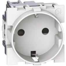 Priza, schuko, Modulara, standard, German, 2P+T, Alb, Bticino, Living, Now, KW4141