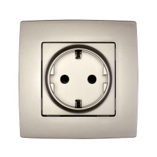 Priza, schuko, Sampanie, Elmark, City, 190212S Priza, schuko, Sampanie, Elmark, City, 190212S