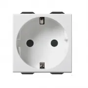 Priza, schuko, SICURY, 2P+E, 16A, alb, Vimar, NEVE, UP, 09208