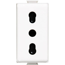 Priza, standard, Italian, 2P+T, 10/16A, 1M, Alba, AM5180-EU, Bticino, Matix, AM5180-EU