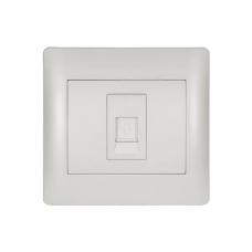 Priza, telefon, RJ11, Alb, metalizat, Elmark, Rhyme, 11261 Priza, telefon, RJ11, Alb, metalizat, Elmark, Rhyme, 11261