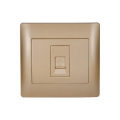 Priza, telefon, RJ11, Auriu, metalizat, Elmark, Rhyme, 11263 Priza, telefon, RJ11, Auriu, metalizat, Elmark, Rhyme, 11263