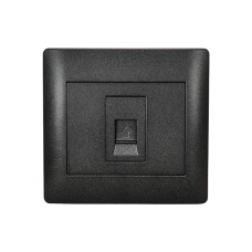 Priza, telefon, RJ11, Negru, metalizat, Elmark, Rhyme, 11265 Priza, telefon, RJ11, Negru, metalizat, Elmark, Rhyme, 11265