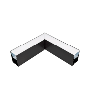Profil, COLT, L-TIP, LED, Aplicat, NEGRU, S48, Elmark, 99SML/BL Profil, COLT, L-TIP, LED, Aplicat, NEGRU, S48, Elmark, 99SML/BL