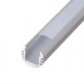 Profil, aluminiu, pentru, banda, LED, 2M, aplicat, Ultralux, APN203