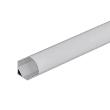 Profil, aluminiu, pentru, banda, LED, 2M, aplicat, pentru, colt, Ultralux, APK204