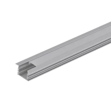 Profil, aluminiu, pentru, banda, LED, 2M, incastrat, Ultralux, APK206