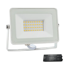 Proiector, LED, VEGA30, Slim, 30W, 3000K, Alb, +, Kit, Emergenta, IP65, 98VEGA30WW/WHE Proiector, LED, VEGA30, Slim, 30W, 3000K, Alb, +, Kit, Emergenta, IP65, 98VEGA30WW/WHE