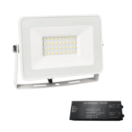 Proiector, LED, VEGA30, Slim, SMD, 30W, 4000K, Alb, +, Kit, Emergenta, IP65, 98VEGA30S/WHE