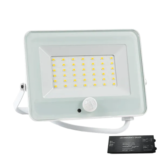 Proiector, LED, VEGA30, Slim, SMD, Cu, Senzor, 3000K, Alb, +, Kit, Emergenta, IP65, 98VEGA30SWW/WHE - Vezi Detalii Complete Proiector, LED, VEGA30, Slim, SMD, Cu, Senzor, 3000K, Alb, +, Kit, Emergenta, IP65, 98VEGA30SWW/WHE - imaginea produsului 98VEGA30SWW/WHE din categoria Proiectoare LED