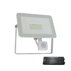 Proiector, LED, VEGA50, Slim, SMD, 50W, 5500K, Cu, Senzor, Alb, +, Kit, Emergenta, IP65, 98VEGA50SS/WHE