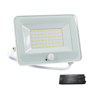 Proiector, LED, VEGA50, Slim, SMD, Cu, Senzor, 3000K, Alb, +, Kit, Emergenta, IP65, 98VEGA50SWW/WHE
