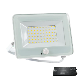 Proiector, LED, VEGA50, Slim, SMD, Cu, Senzor, 3000K, Alb, +, Kit, Emergenta, IP65, 98VEGA50SWW/WHE Proiector, LED, VEGA50, Slim, SMD, Cu, Senzor, 3000K, Alb, +, Kit, Emergenta, IP65, 98VEGA50SWW/WHE