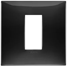 Rama, 1M, plastic, Glossy, negru, Vimar, NEVE, UP, 09661.04 Rama, 1M, plastic, Glossy, negru, Vimar, NEVE, UP, 09661.04