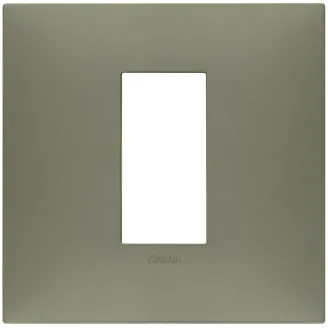 Rama, 1M, plastic, Matt, Metal, argila, Vimar, NEVE, UP, 09661.13