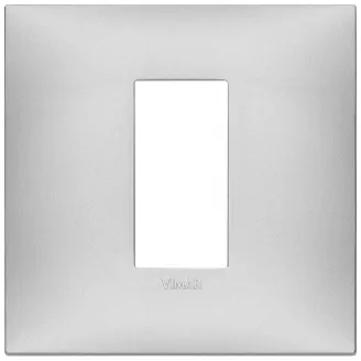 Rama, 1M, plastic, Matt, argintiu, Vimar, NEVE, UP, 09661.21 Rama, 1M, plastic, Matt, argintiu, Vimar, NEVE, UP, 09661.21