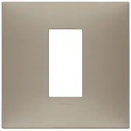 Rama, 1M, plastic, Matt, gri, porumbel, Vimar, NEVE, UP, 09661.12