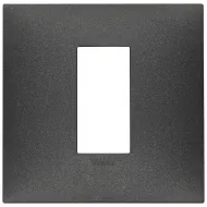 Rama, 1M, plastic, , carbon, matt, Vimar, NEVE, UP, 09661.14
