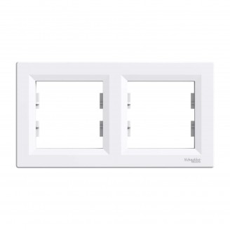 Rama, 2, aparate, Alb, Schneider, Asfora, EPH5800221 - Vezi Detalii Complete Rama, 2, aparate, Alb, Schneider, Asfora, EPH5800221 - imaginea produsului EPH5800221 din categoria Schneider Asfora