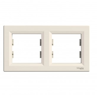 Rama, 2, aparate, Crem, Schneider, Asfora, EPH5800223 - Vezi Detalii Complete Rama, 2, aparate, Crem, Schneider, Asfora, EPH5800223 - imaginea produsului EPH5800223 din categoria Schneider Asfora