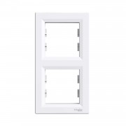 Rama, 2, aparate, Verticala, Alb, Schneider, Asfora, EPH5810221 Rama, 2, aparate, Verticala, Alb, Schneider, Asfora, EPH5810221