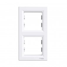 Rama, 2, aparate, Verticala, Alb, Schneider, Asfora, EPH5810221 Rama, 2, aparate, Verticala, Alb, Schneider, Asfora, EPH5810221
