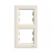 Rama, 2, aparate, Verticala, Crem, Schneider, Asfora, EPH5810223 Rama, 2, aparate, Verticala, Crem, Schneider, Asfora, EPH5810223