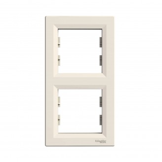 Rama, 2, aparate, Verticala, Crem, Schneider, Asfora, EPH5810223 - Vezi Detalii Complete Rama, 2, aparate, Verticala, Crem, Schneider, Asfora, EPH5810223 - imaginea produsului EPH5810223 din categoria Schneider Asfora