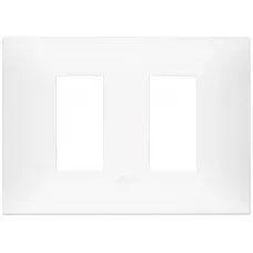 Rama, 2, module, laterale, (se, monteaza, pe, suport, de, 3M), plasticalb, mat, Vimar, NEVE, UP, 09679.11