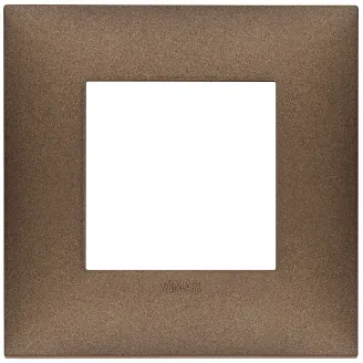Rama, 2M, plastic, Matt, Metal, cupru, Vimar, NEVE, UP, 09662.24