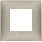 Rama, 2M, plastic, Matt, Metal, titanium, Vimar, NEVE, UP, 09662.23