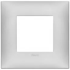 Rama, 2M, plastic, Matt, argintiu, Vimar, NEVE, UP, 09662.21 Rama, 2M, plastic, Matt, argintiu, Vimar, NEVE, UP, 09662.21