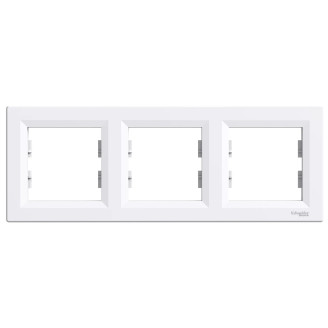 Rama, 3, aparate, Alb, Schneider, Asfora, EPH5800321 - Vezi Detalii Complete Rama, 3, aparate, Alb, Schneider, Asfora, EPH5800321 - imaginea produsului EPH5800321 din categoria Schneider Asfora