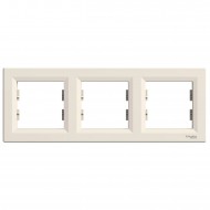 Rama, 3, aparate, Crem, Schneider, Asfora, EPH5800323