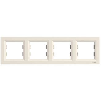 Rama, 4, aparate, Crem, Schneider, Asfora, EPH5800423 - Vezi Detalii Complete Rama, 4, aparate, Crem, Schneider, Asfora, EPH5800423 - imaginea produsului EPH5800423 din categoria Schneider Asfora