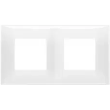Rama, 4M, (2+2)x71, plastic, Glossy, alb, Vimar, NEVE, UP, 09664.01