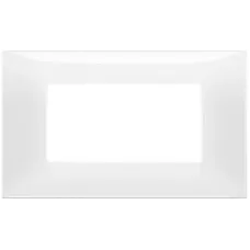Rama, 4M, plastic, Glossy, alb, Vimar, NEVE, UP, 09674.01 Rama, 4M, plastic, Glossy, alb, Vimar, NEVE, UP, 09674.01