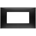 Rama, 4M, plastic, Glossy, negru, Vimar, NEVE, UP, 09674.04