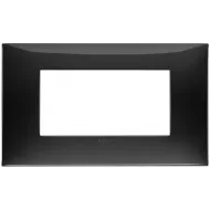Rama, 4M, plastic, Glossy, negru, Vimar, NEVE, UP, 09674.04 Rama, 4M, plastic, Glossy, negru, Vimar, NEVE, UP, 09674.04