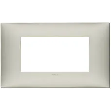 Rama, 4M, plastic, Matt, Metal, nickel, Vimar, NEVE, UP, 09674.22
