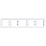 Rama, 5, aparate, Alb, Schneider, Asfora, EPH5800521 Rama, 5, aparate, Alb, Schneider, Asfora, EPH5800521