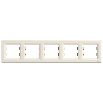 Rama, 5, aparate, Crem, Schneider, Asfora, EPH5800523 - Vezi Detalii Complete Rama, 5, aparate, Crem, Schneider, Asfora, EPH5800523 - imaginea produsului EPH5800523 din categoria Schneider Asfora